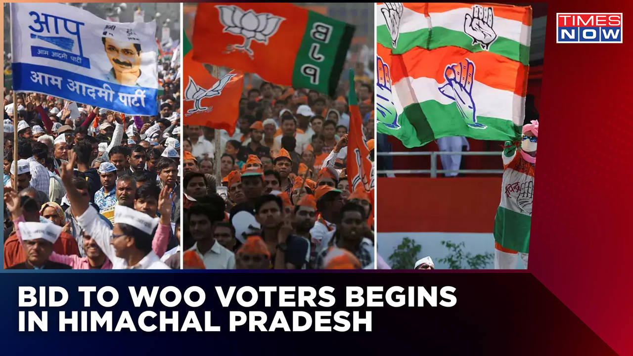 Himachal Pradesh Polls After Congress Bjp All Set To Release Manifesto English News India 