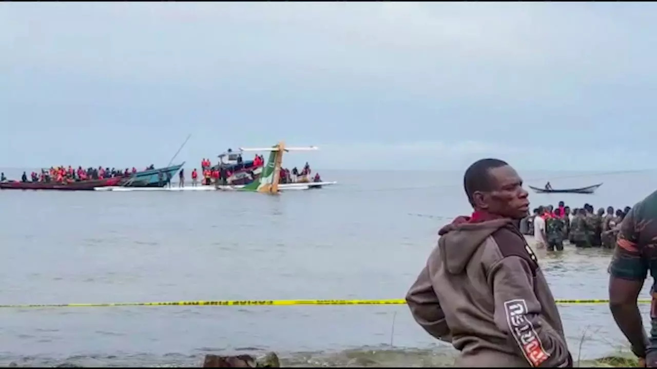 Passenger plane crashes into Lake Victoria in Tanzania, 19 dead | World ...