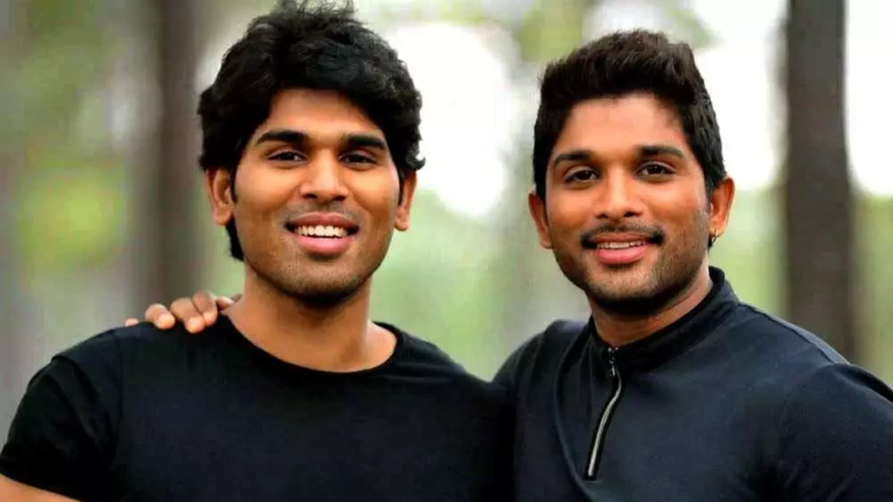 Allu Arjun and Allu Sirish