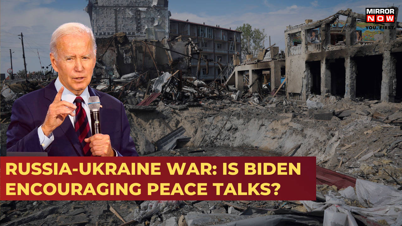 Russia-Ukraine War | US President Joe Biden Encourages Kyiv To Hold ...