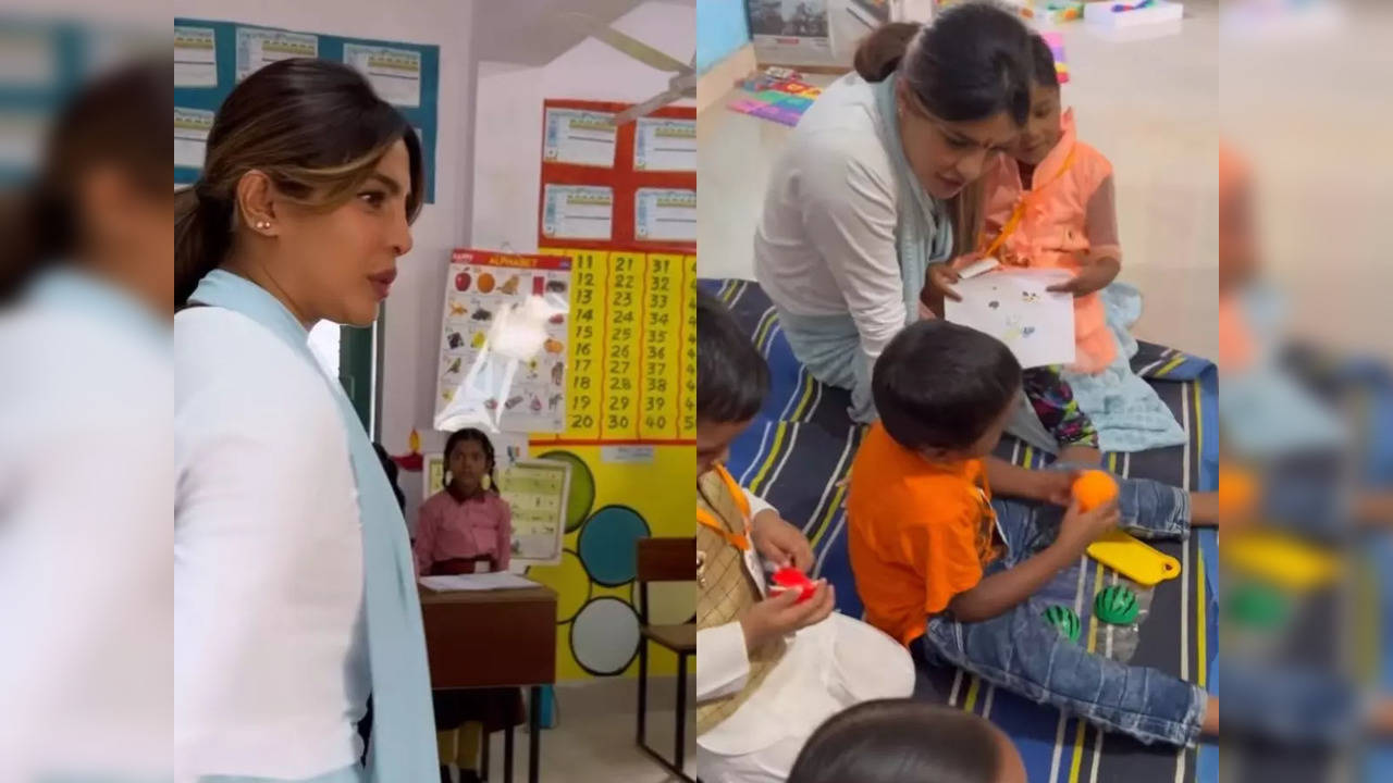 Priyanka Chopra visits Lucknow on UNICEF trip