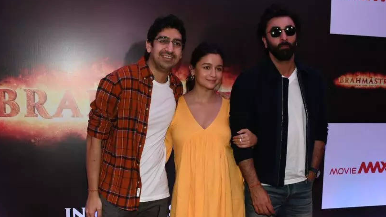 Ayan Mukerji, Alia Bhatt and Ranbir Kapoor