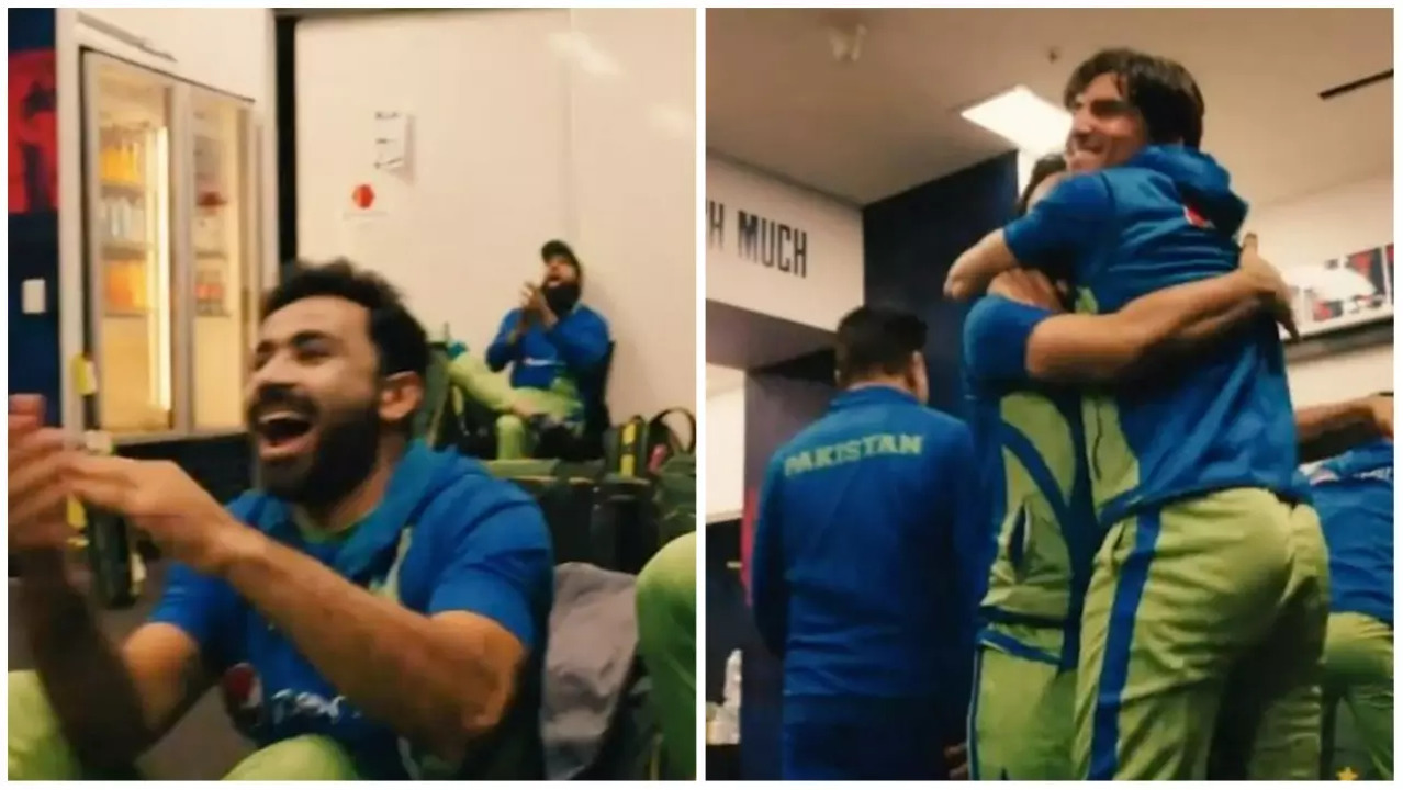 Pak dressing room viral video