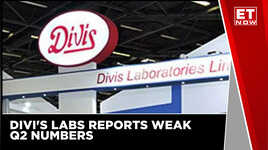 Divis Labs Reports Weak Q2 Numbers Margins Fall More Than 767 Points To 335   ET Now