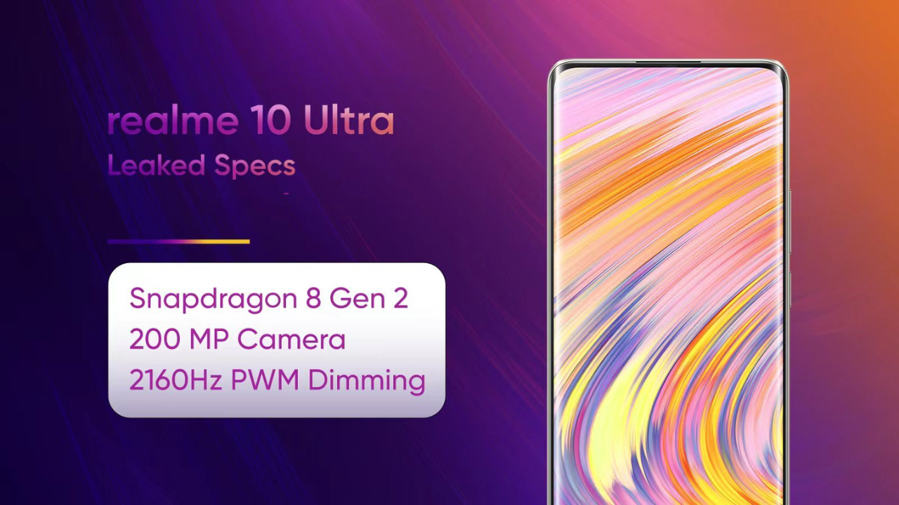 Realme 10 Ultra leaked specs