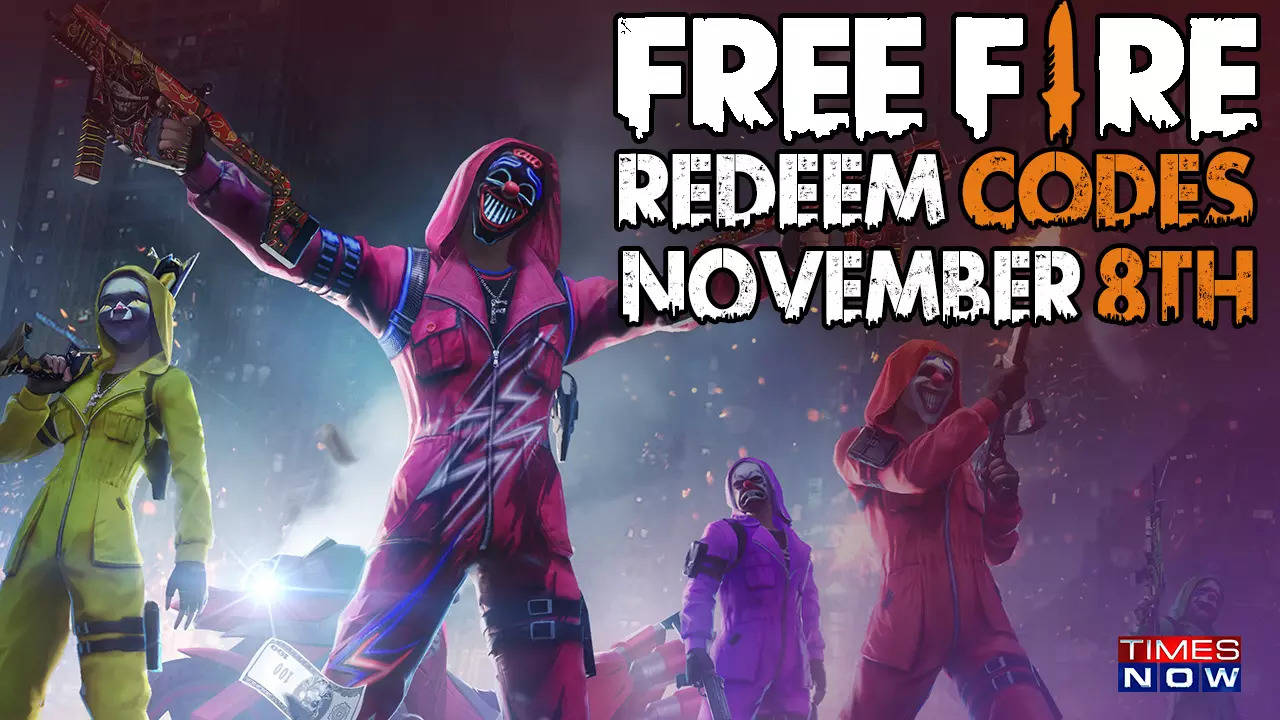garena free fire max: Garena Free Fire Max redeem codes for Nov 1: Claim  free weapons today - The Economic Times