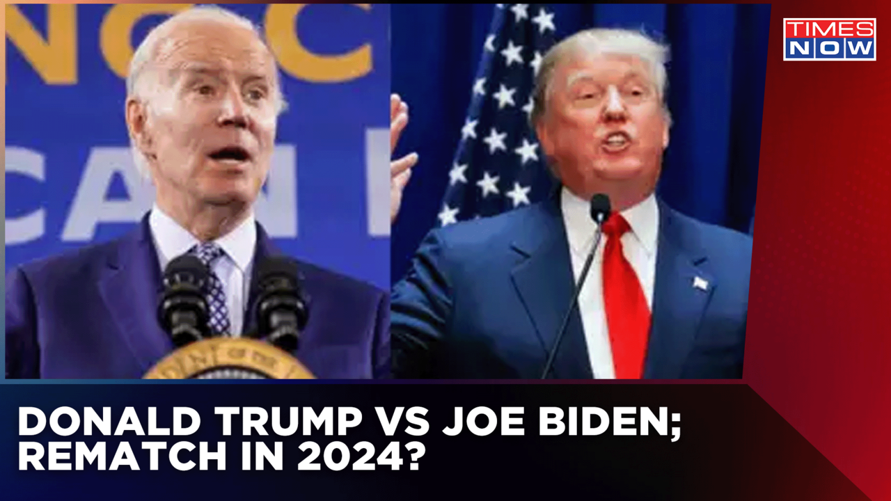 Donald Trump vs. Joe Biden Rematch In 2024 US Presidential Election