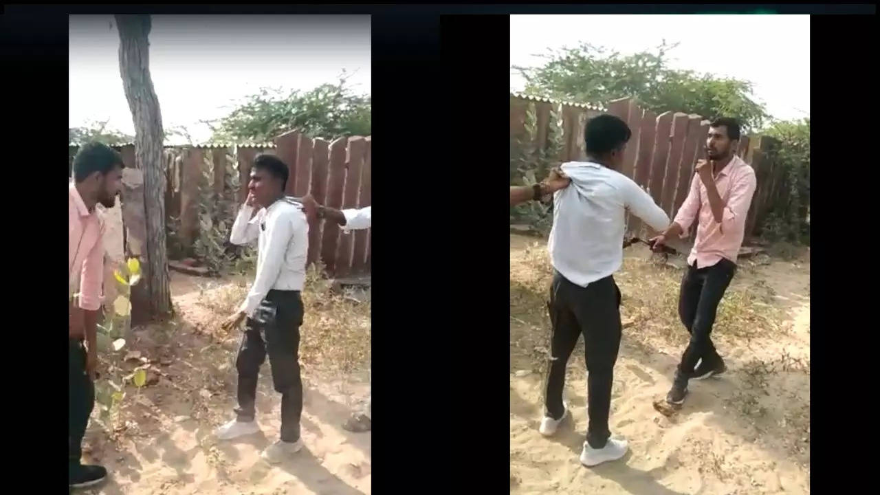 1280px x 720px - Rajasthan: Viral video shows private school teacher harassed, beaten with  belt in Jodhpur's Dechu | Crime News, Times Now