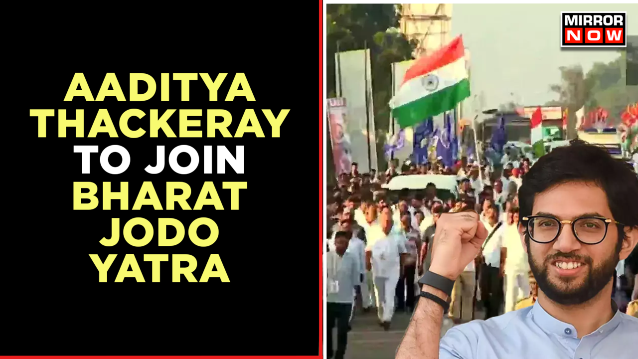 Aaditya Thackeray To Join Rahul Gandhis Bharat Jodo Yatra Aghadi To Back Congress Rally