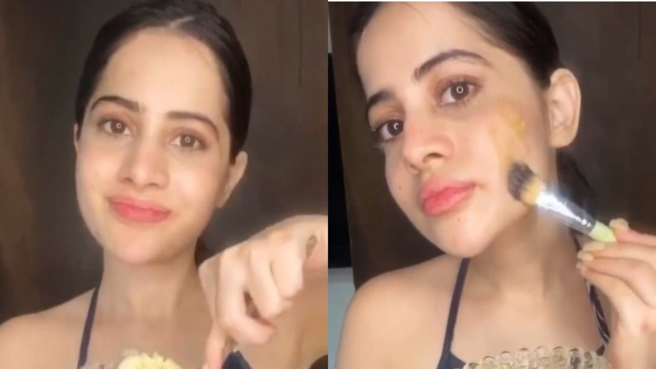 Urfi Javed shares DIY fruit mask secret for her glowing skin, heres how you can make it Lifestyle News, Times