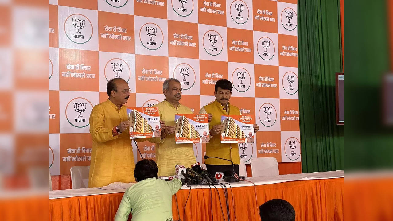 ​BJP releases manifesto for MCD polls