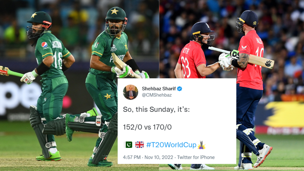 Pakistan PM Shehbaz Sharif's cheeky tweet after India lose T20 World Cup semi-final