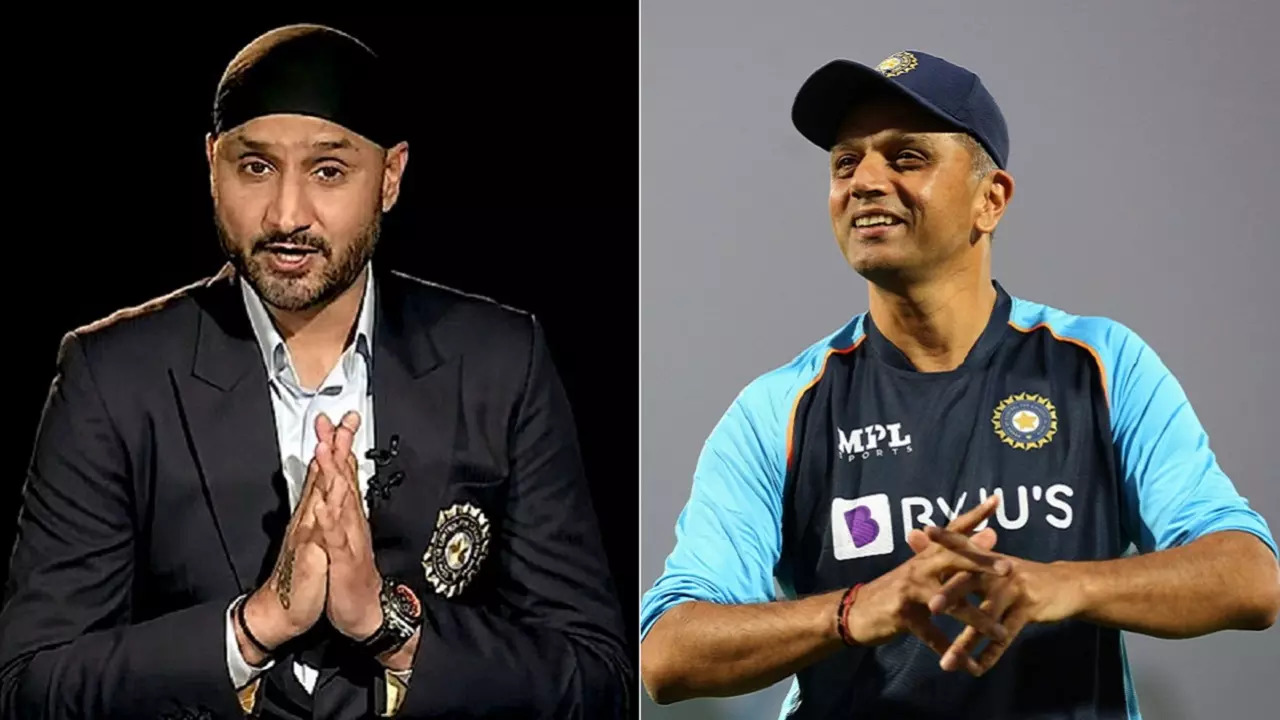 Harbhajan Singh Rahul Dravid