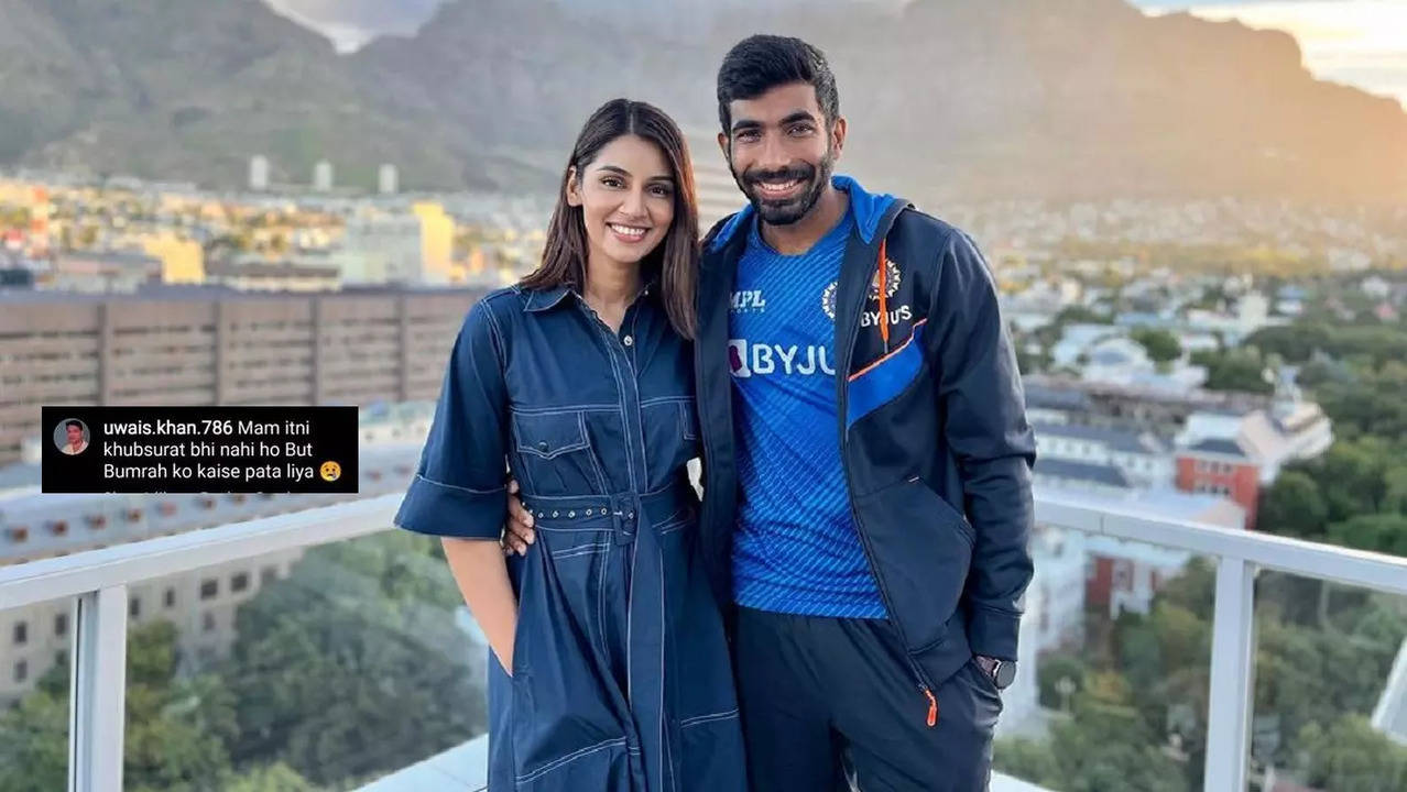 Sanjana Ganesan Jasprit Bumrah