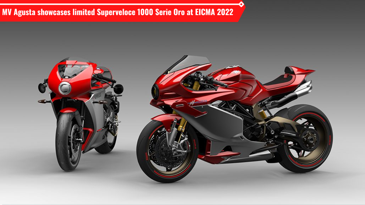 MV Agusta Superveloce 1000 Serie Oro