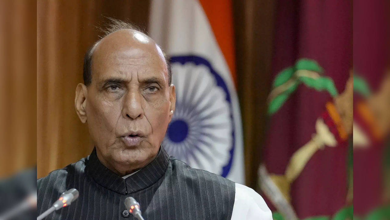 Defence Minister Rajnath Singh