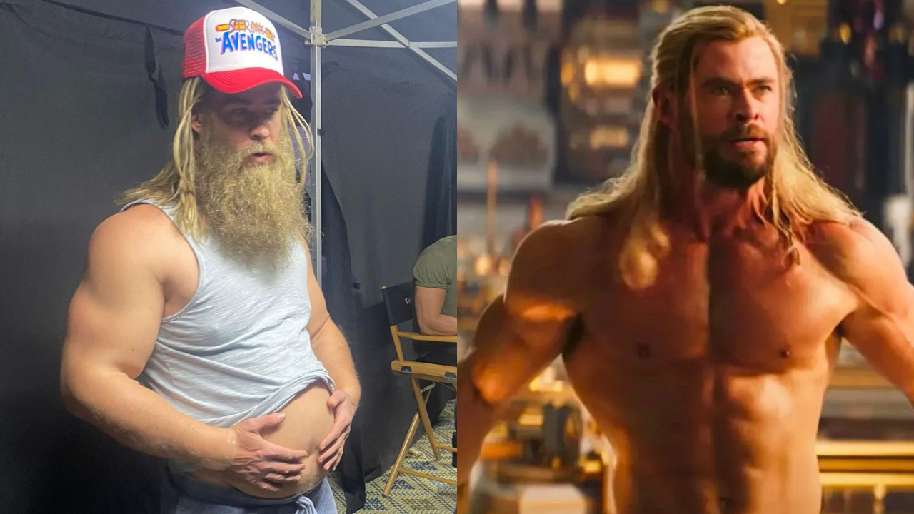 Chris Hemsworth shares 'rare' footage of transformation workout for Thor