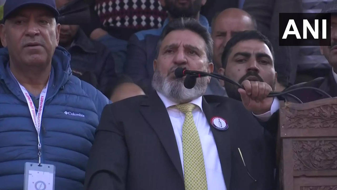 J&K Apni Party President​ Altaf Bukhari​