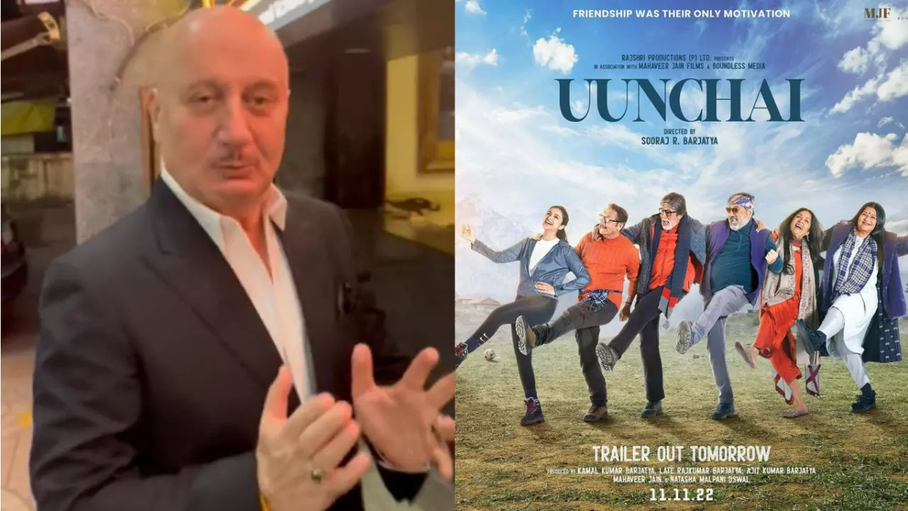 Anupam Kher tries to buy Uunchai ticket