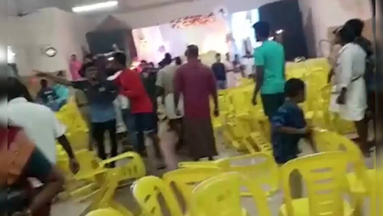 kerala marriage brawl viral video