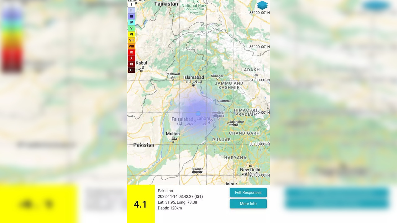 Days after tremors in Delhi, 4.1 magnitude earthquake shakes Punjab's