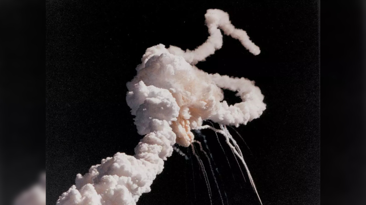 Space shuttle Challenger exploded shortly after liftoff | Picture courtesy: NASA