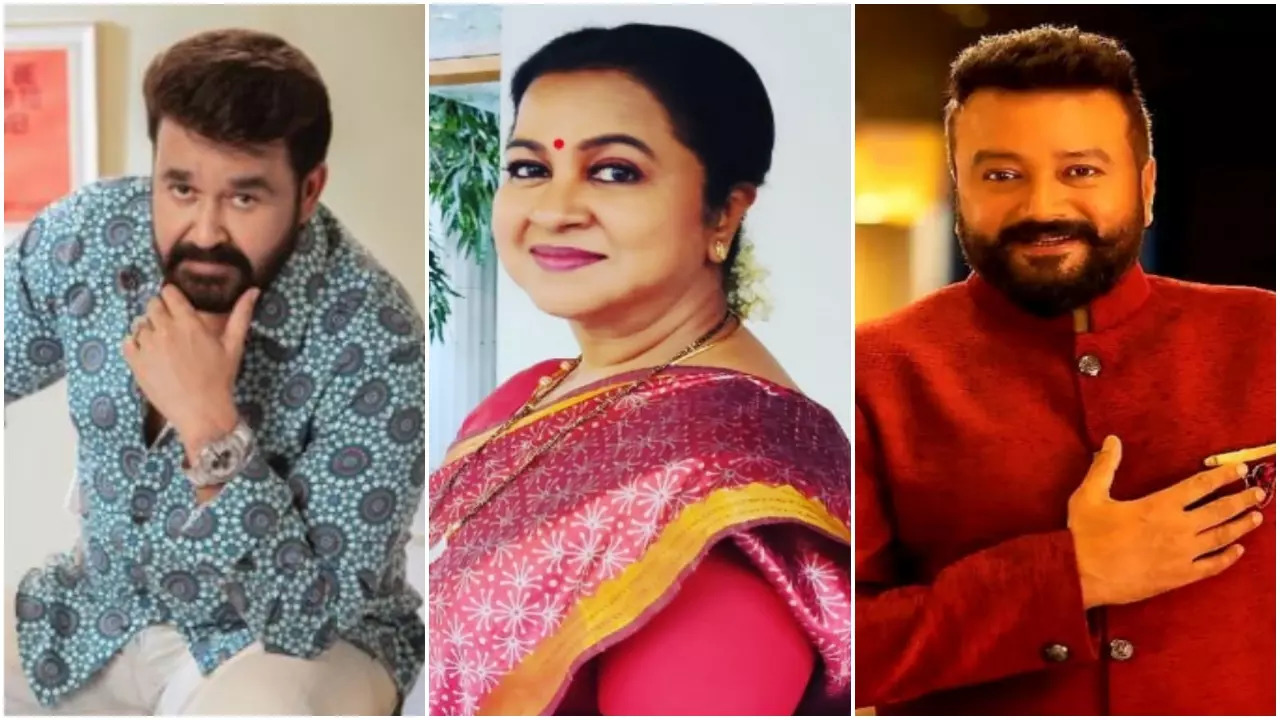 Mohanlal, Radikaa and Jayaram