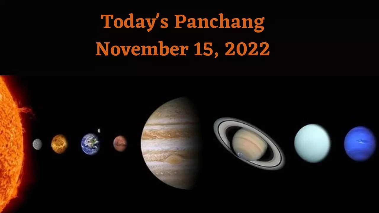 Today's Panchang, November 15, 2022 Rahu Kaalam in 20 cities, Tithi