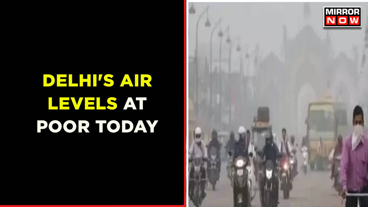 After Days Of 'very Poor' Air, Delhi 's Air Quality Improves 