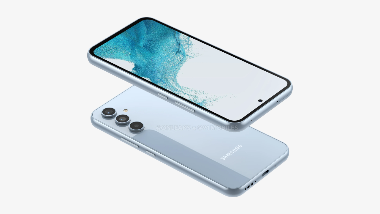 Samsung Galaxy A54 5G render