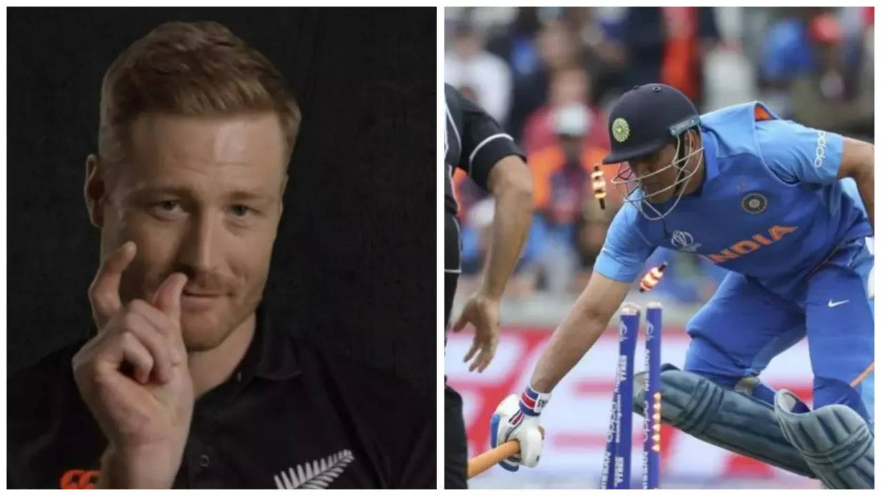 Guptill Dhoni screengrab AP