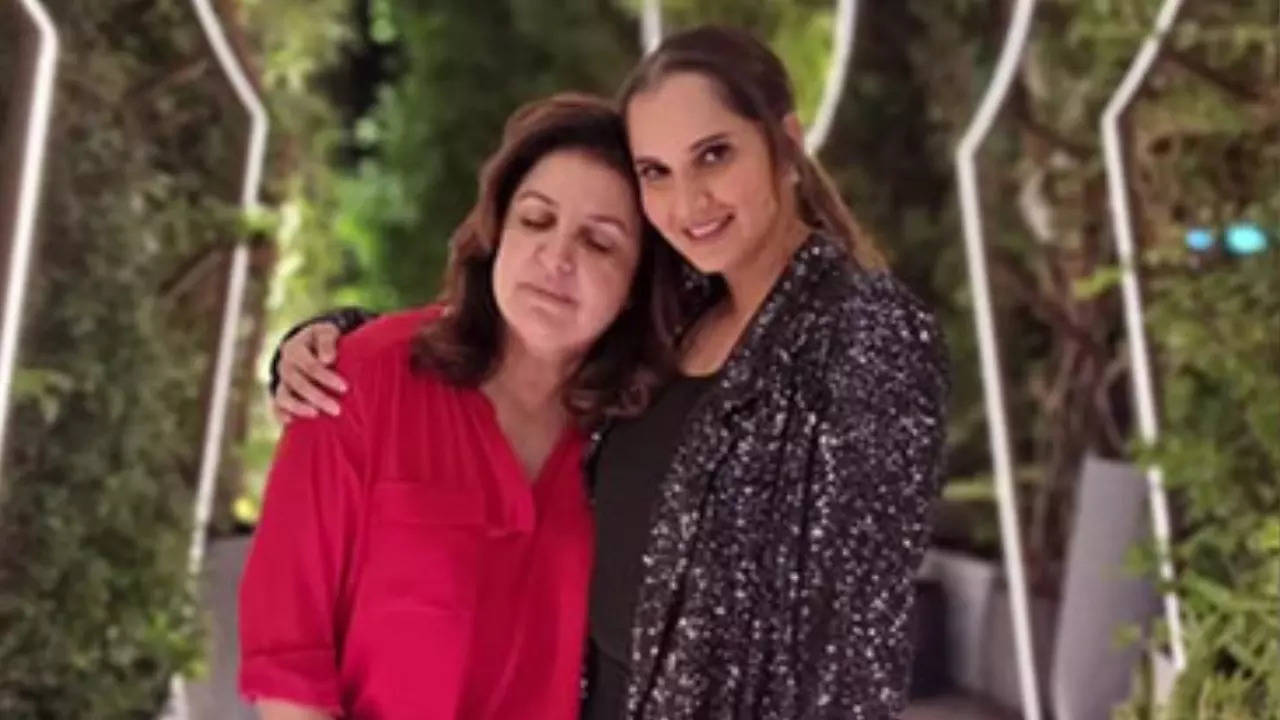 Farah Khan and Sania Mirza