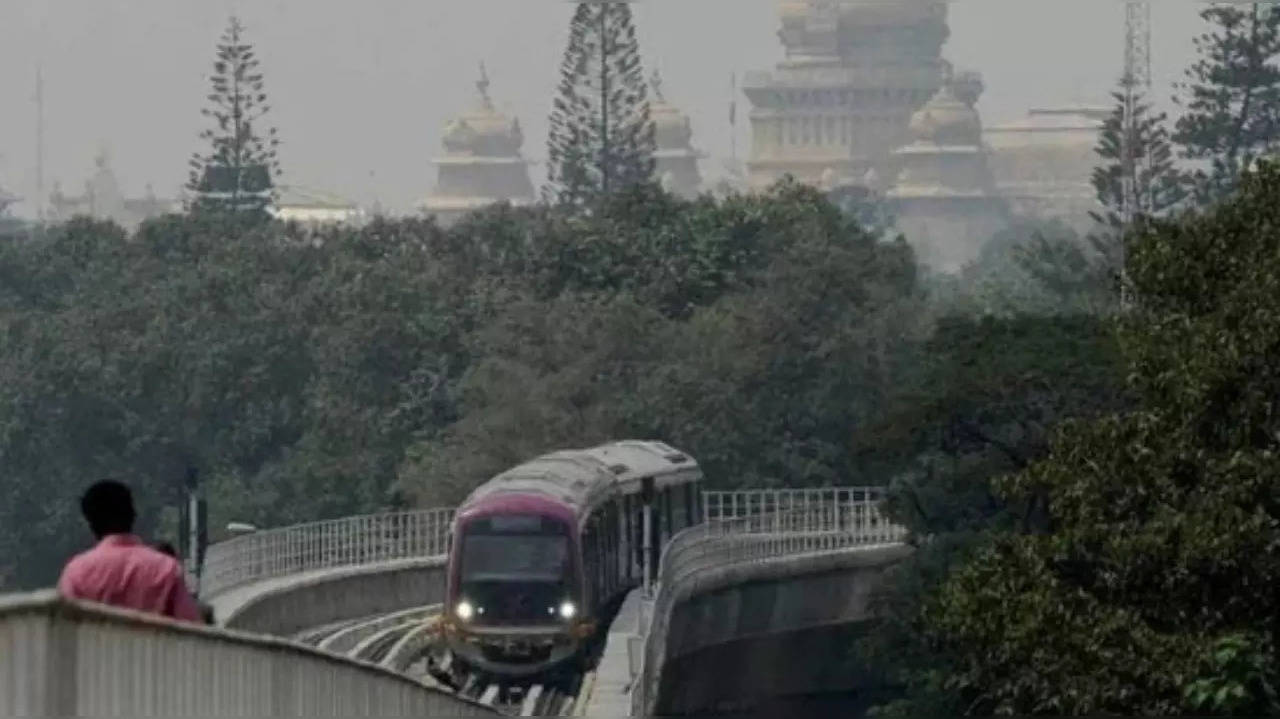 Bengaluru weather Misty morning cloudy sky to give a pleasantly