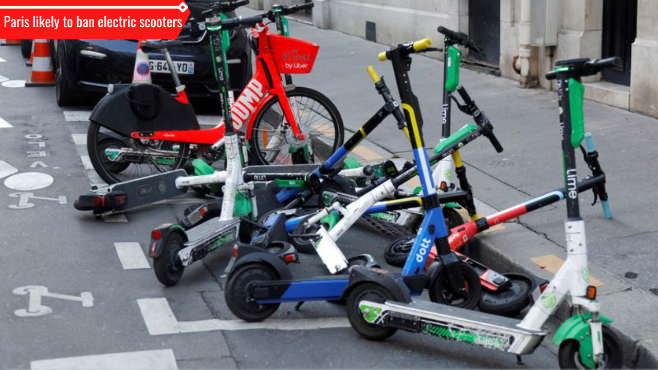 Paris electric scooters