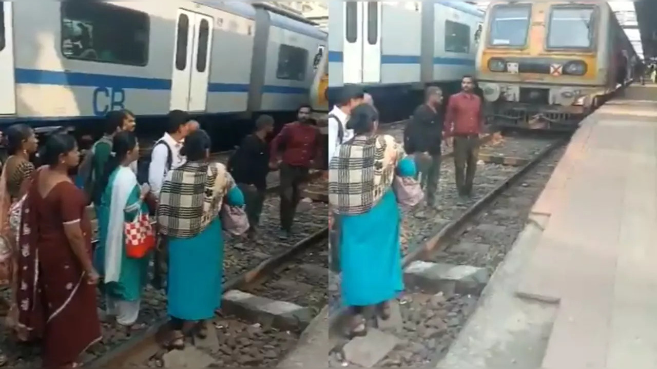 The train was heading from Kasara in Thane district to the Chhatrapati Shivaji Maharaj Terminus (CSMT)