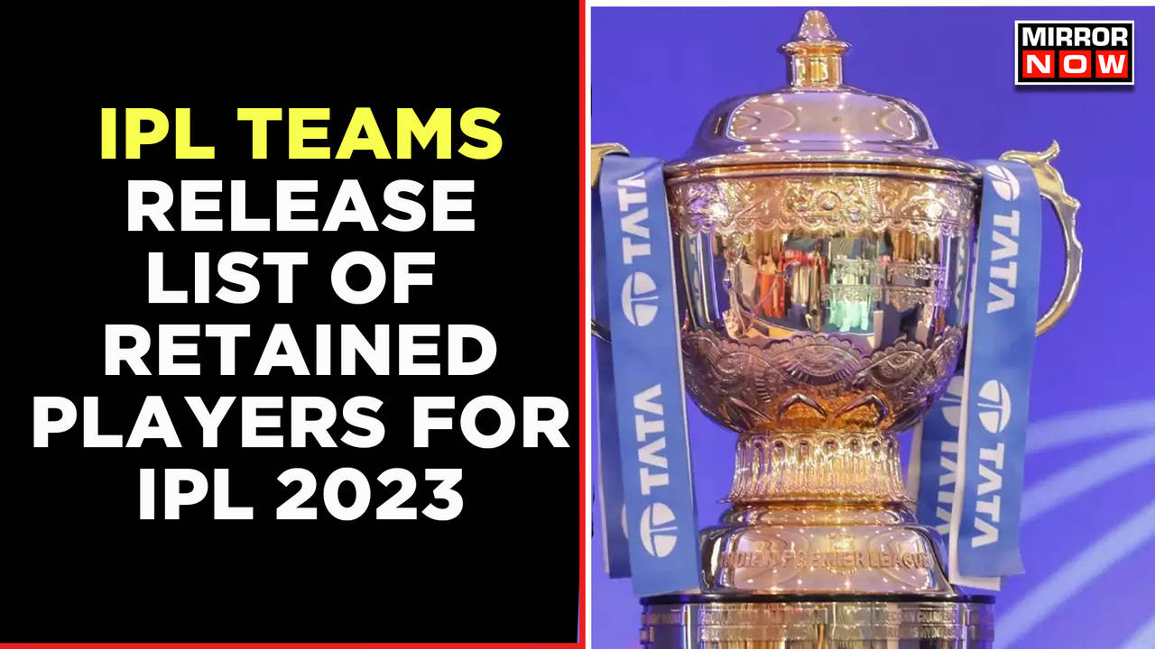 IPL Franchises Announce Retained Players Ahead Of Mini Auction In ...