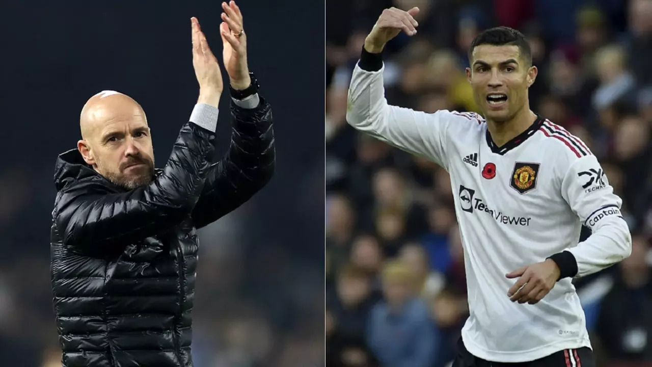 Erik Ten Hag Cristiano Ronaldo