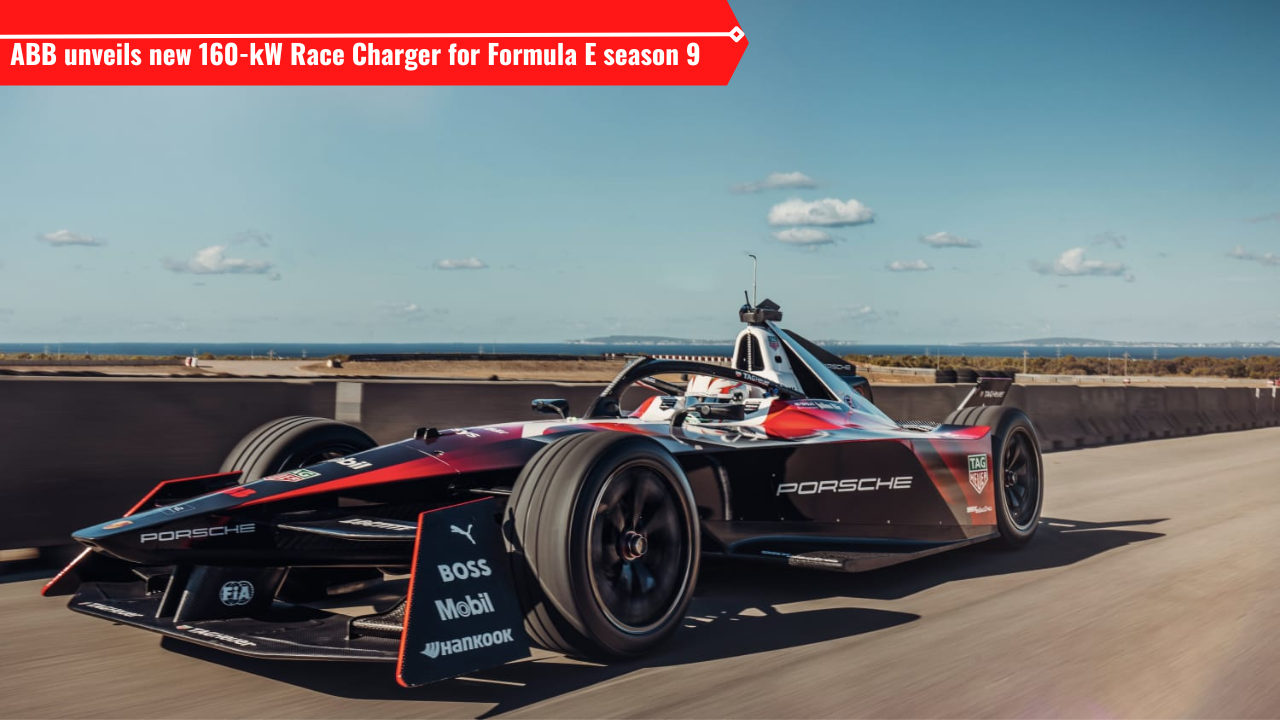 Formula E race car