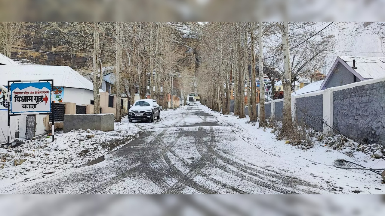 Snowfall in Himachal Pradesh