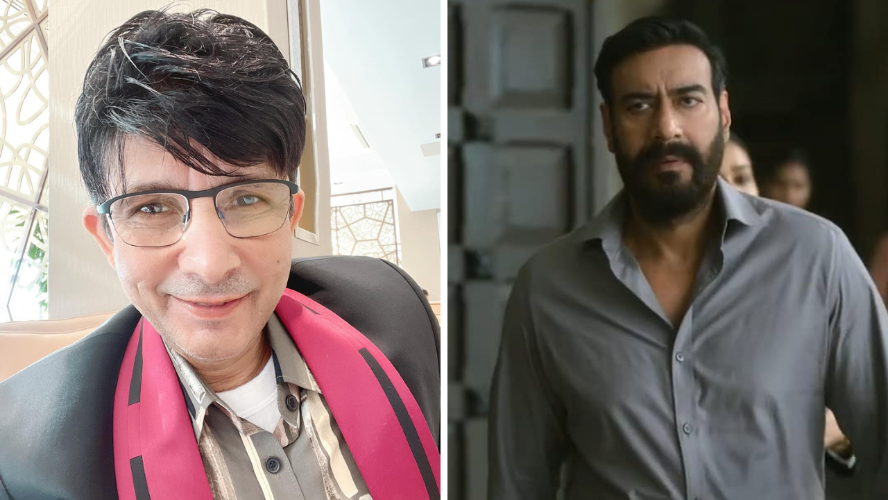 Twitter calls out Kamaal R Khan over Ajay Devgn's Drishyam 2