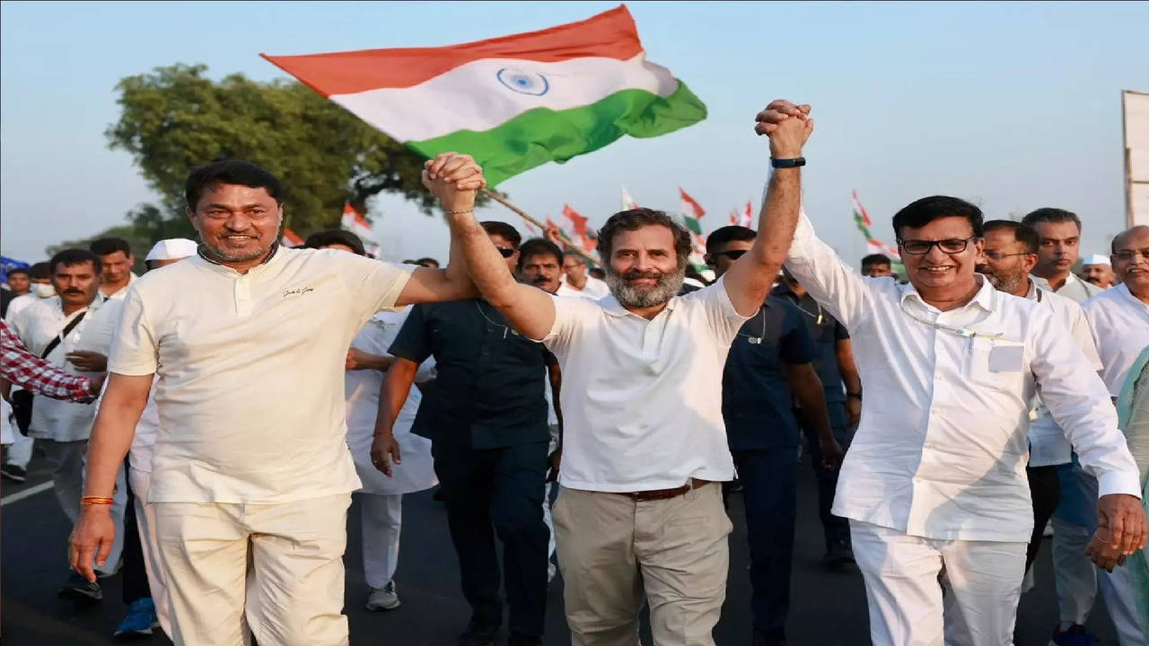 Rahul Gandhi during Bharat Jodo Yatra (@bharatjodo)