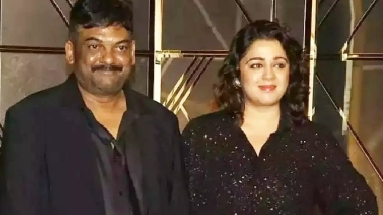 Puri Jagannadh, Charmme Kaur (L-R)