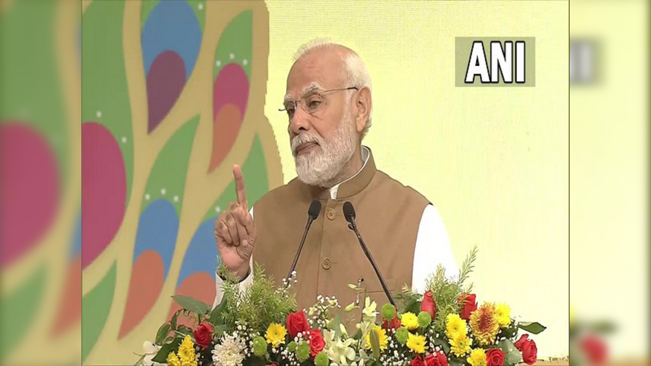 PM Narendra Modi addresses the conference