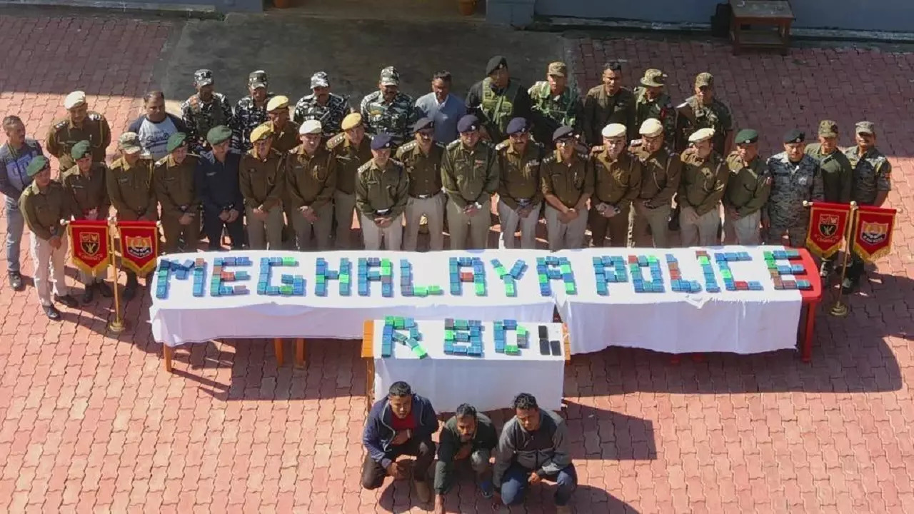 meghalaya drug bust