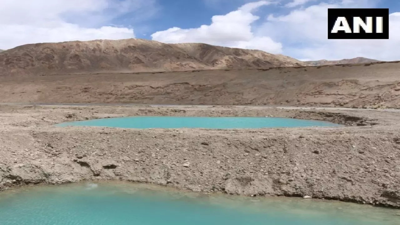 ladakh artificial ponds