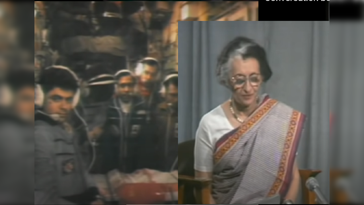 Revisiting the conversation between Indira Gandhi and Rakesh Sharma on Indira Gandhi's birth anniversary