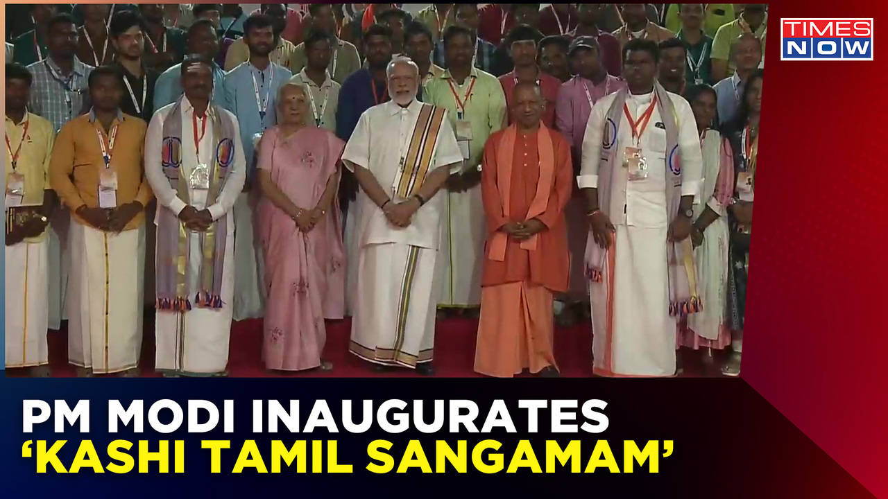 Pm Modi Inaugurates Kashi Tamil Sangamam Dmk Ally Slams Saffronisation 3655