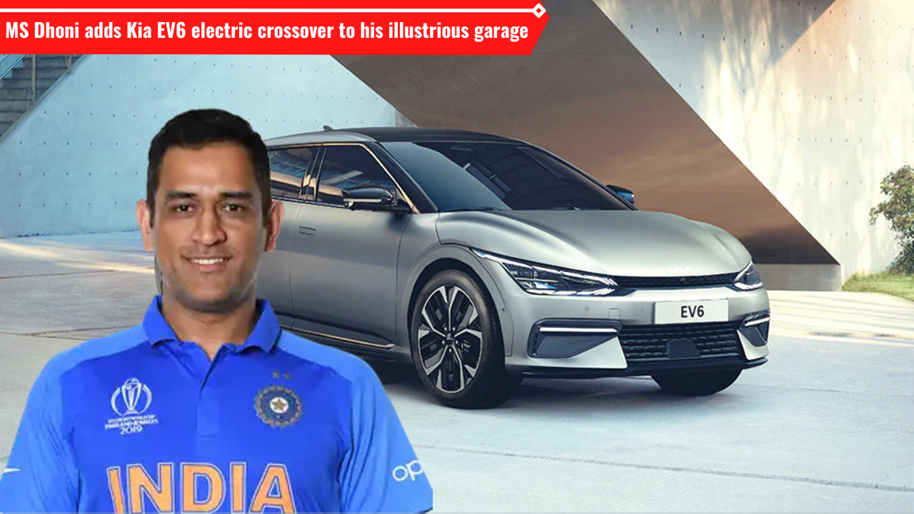 MS Dhoni buys Kia EV6