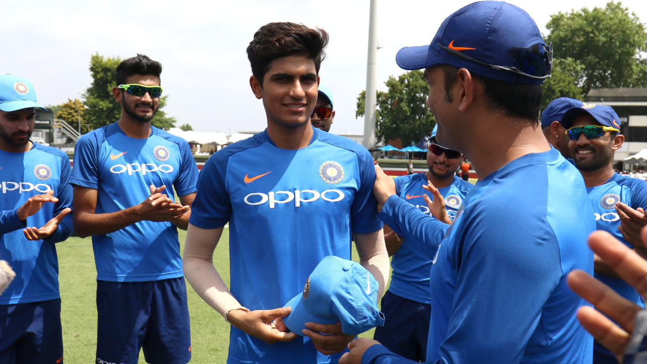 Gill debut cap india