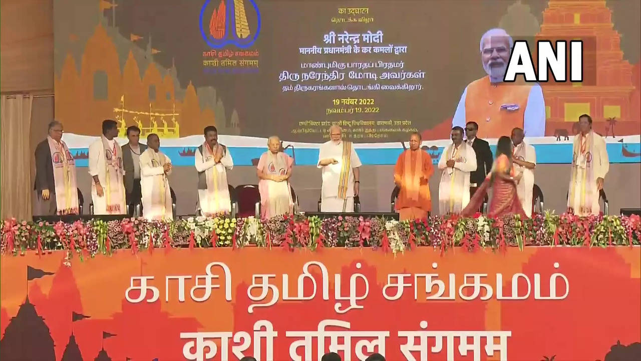 Narendra Modi: PM Modi Inaugurates Kashi Tamil Sangamam - A Look At The ...